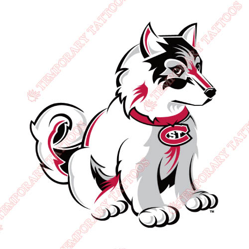 St. Cloud State Huskies Customize Temporary Tattoos Stickers NO.6330
